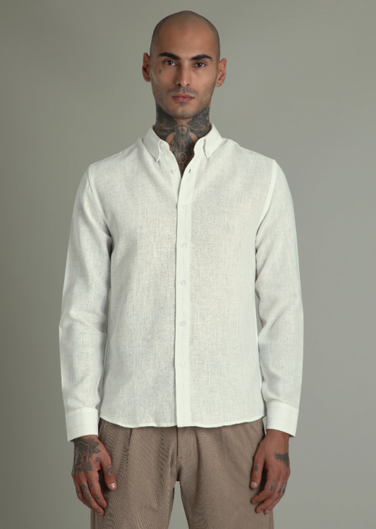 Off-White Linen Shirt