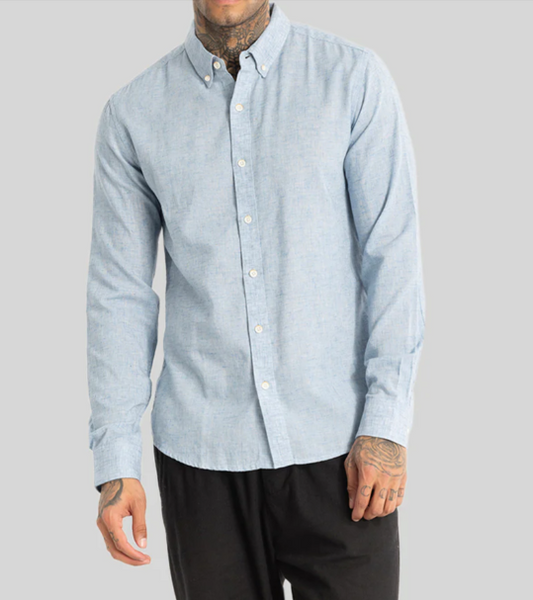 Sky blue Linen Shirt